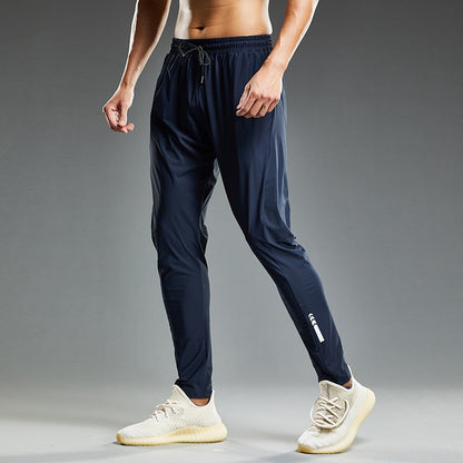 Summer Thin Men's Jogging Sweatpants Elastic Skinny Fit Casual Outdoor Training Fitness Sport Pants Running Trousers The Clothing Company Sydney