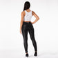 Melody Black Pleather Pants Womens Heat Fleece Lined Leggings Pu Skinny Push Up Trousers The Clothing Company Sydney