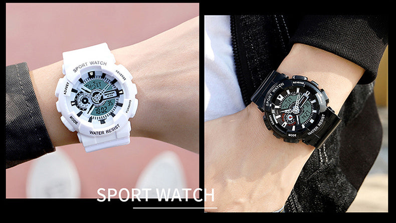 Sanda Military Army Sport Style Wristwatch Dual Display Men's Watch Clothing Company Sydney