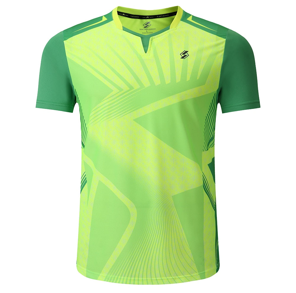 Badminton Volleyball Sportswear Golf Tennis shirt Men sports Table Tennis Shirts tennis clothes Quick dry Running Exercise training shirt The Clothing Company Sydney