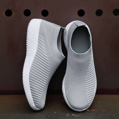 Women's Vulcanized Shoes High Quality Women Sneakers Slip On Flats Shoes Women Loafers Walking Flats The Clothing Company Sydney