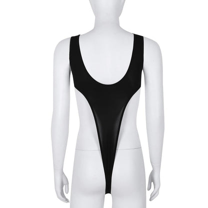 Adults Transparent Swimsuit Fused High Cut Monokini Thong Leotards Bodysuit One Piece Perspective Sheer Lingerie Swimwear The Clothing Company Sydney