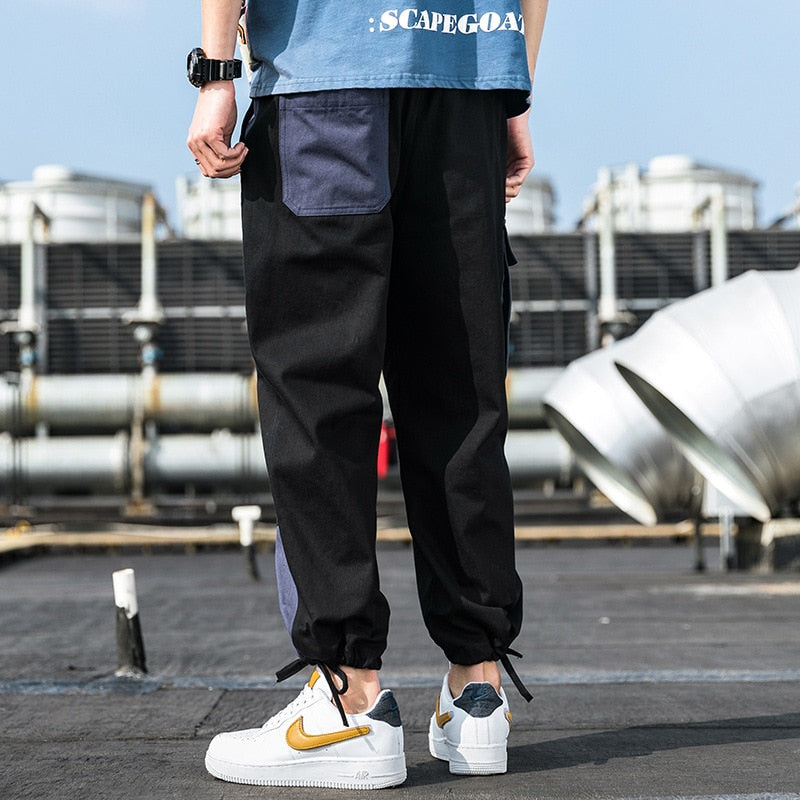 Men's Cargo Pants Male Patchwork Casual Pants The Clothing Company Sydney