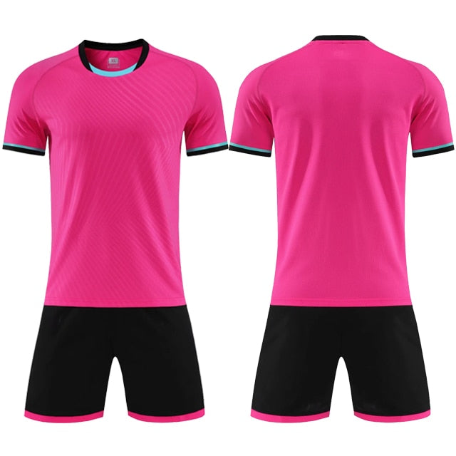 2 piece Football Men's Kids Boys Girls Women'sSoccer Jerseys Shorts Set Football Kit Training Team Uniforms Set The Clothing Company Sydney
