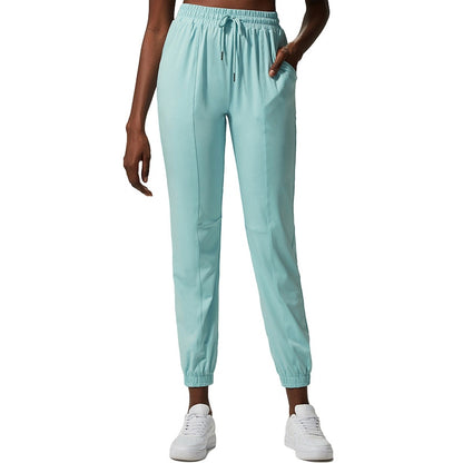 Drawstring Running Sport Joggers Women Quick Dry Athletic Loose Gym Fitness Sweatpants Calf Hollow Out Side Pockets Workout Pant The Clothing Company Sydney