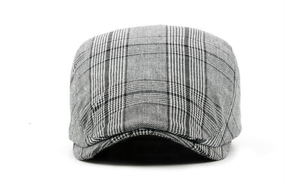 Brand Fashion Summer Sun Hats for Men Women Casual Cotton Beret Caps Adjustable Plaid Flat Newsboy Ivy Cap The Clothing Company Sydney