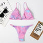 2 Piece Bikini Micro Women's Swimsuit Tie Dye Mini Thong Bikinis Set Brazilian Swimming Swimwear Bathing Suit The Clothing Company Sydney