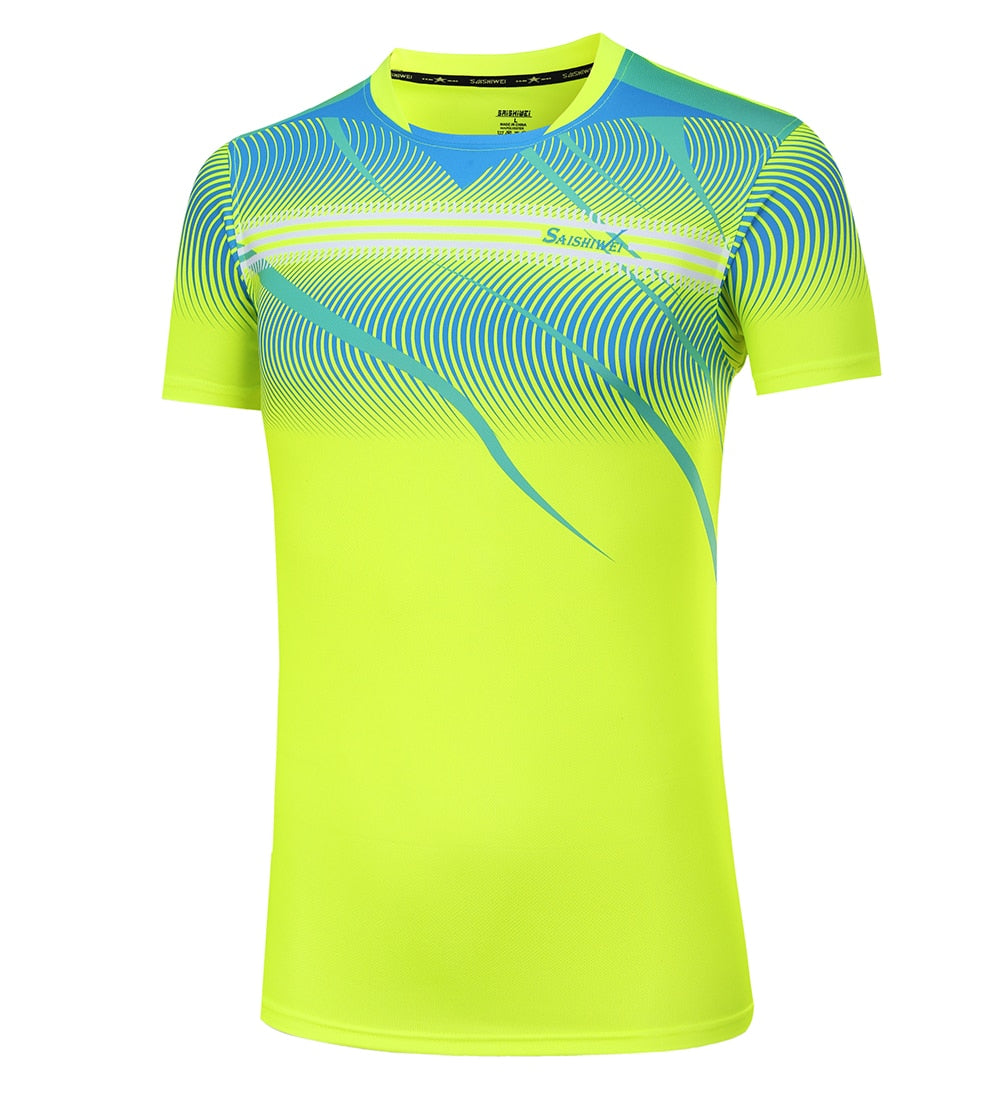Badminton Volleyball Sportswear Golf Tennis shirt Men sports Table Tennis Shirts tennis clothes Quick dry Running Exercise training shirt The Clothing Company Sydney