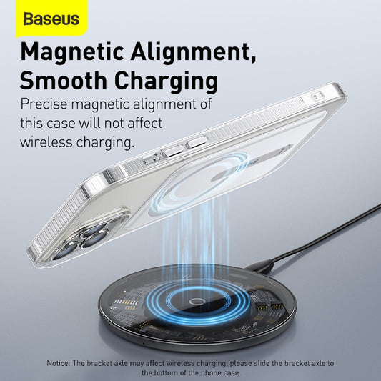 Magnetic Phone Case For iPhone 13 Pro Max Case Transparent Bracket Case Phone Covers for iPhone 13 Pro Magnet Back Cover The Clothing Company Sydney