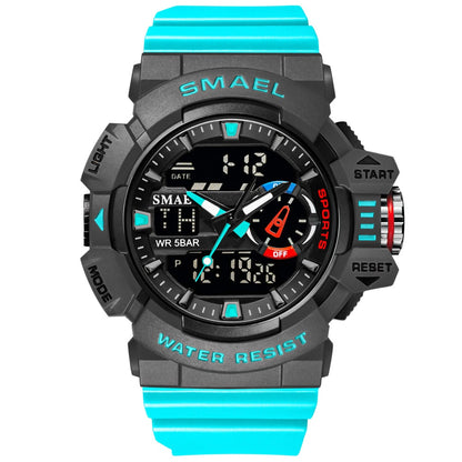 SMAEL Military Men's Sport Watch Waterproof Wristwatch Stopwatch Alarm LED Light Digital Watches Clothing Company Sydney