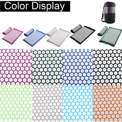 Acupressure Mat Massage Relieve Stress Back Body Pain Spike Cushion Yoga  Acupuncture Mat The Clothing Company Sydney