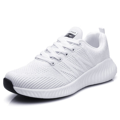 Brand Lace-up Shoes Non-Slip Wear-Resistant Soft Running Shoes Tennis Big Size Breathable Sports Sneakers For Women The Clothing Company Sydney