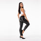 Faux Leather Leggings White Fleece Lined Jeggings Ladies Winter Women's Warm Push Up  Casual Pants The Clothing Company Sydney