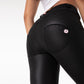 Melody Black Pleather Pants Womens Heat Fleece Lined Leggings Pu Skinny Push Up Trousers The Clothing Company Sydney