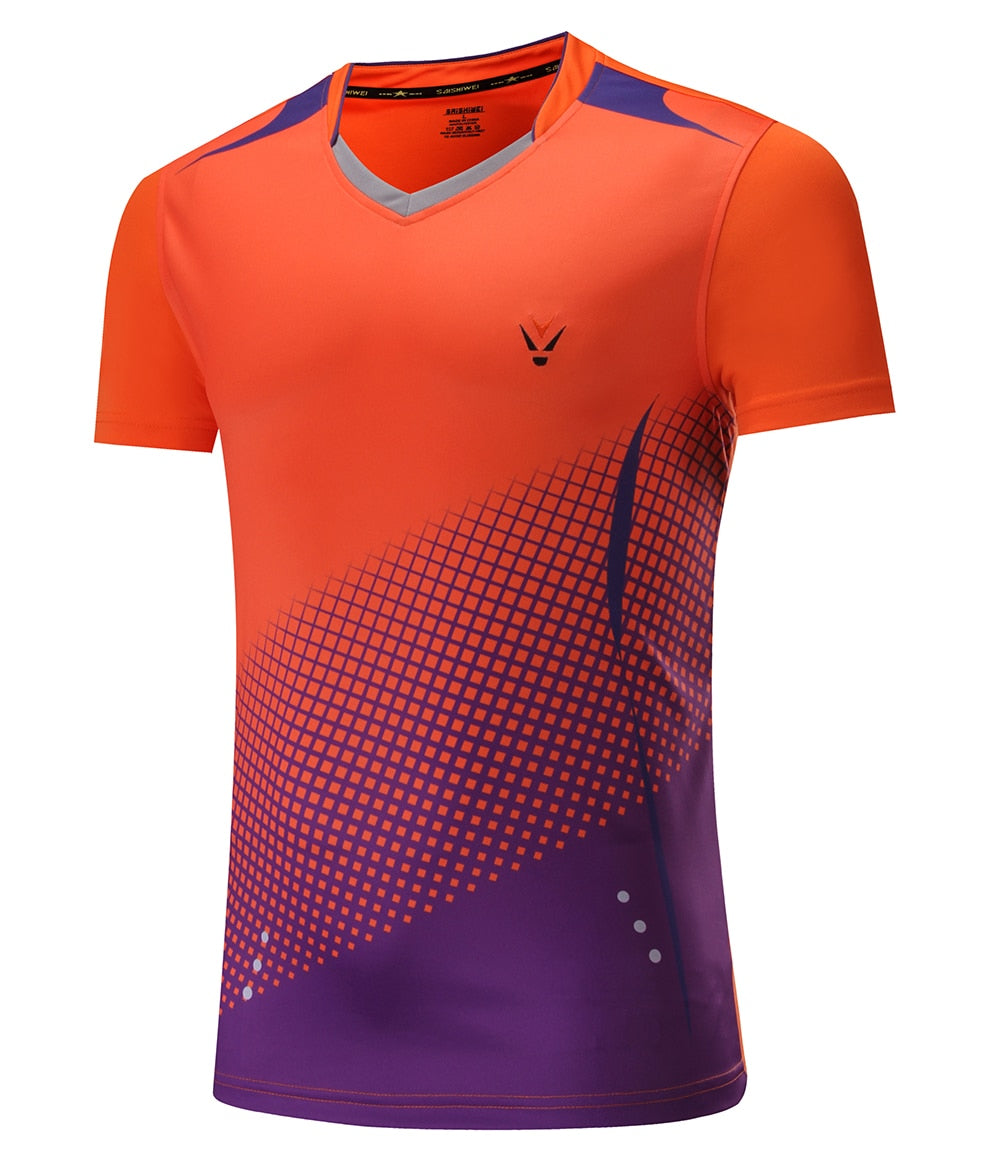Badminton Volleyball Sportswear Golf Tennis shirt Men sports Table Tennis Shirts tennis clothes Quick dry Running Exercise training shirt The Clothing Company Sydney