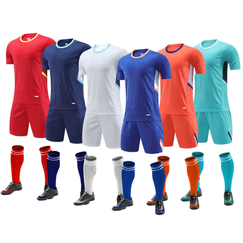 2 Piece Soccer Uniforms Football Jerseys Kit Men Women Youth Kids Football Training Sets Boys Girls Short Sleeve Sports Suit The Clothing Company Sydney