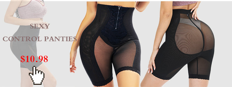 Shaper Panties Lace Shapers Body Shaper with Zipper Double Control Panties Shapewear Lace Waist Trainer The Clothing Company Sydney