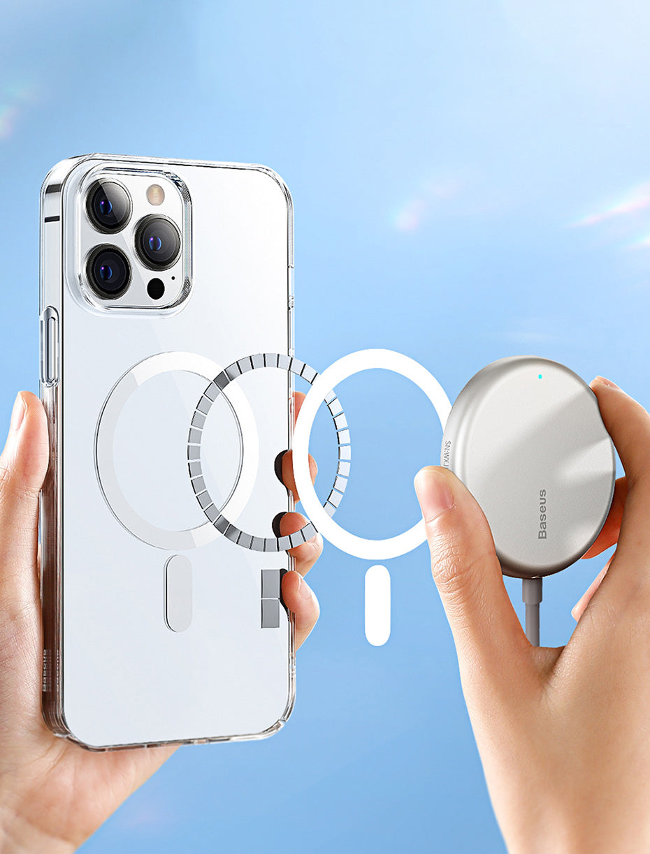 Transparent Magnetic Phone Case for iPhone 13 Pro Max 13pro Wireless Charging Cover iPhone 12 12 Pro Max Magnet Case The Clothing Company Sydney
