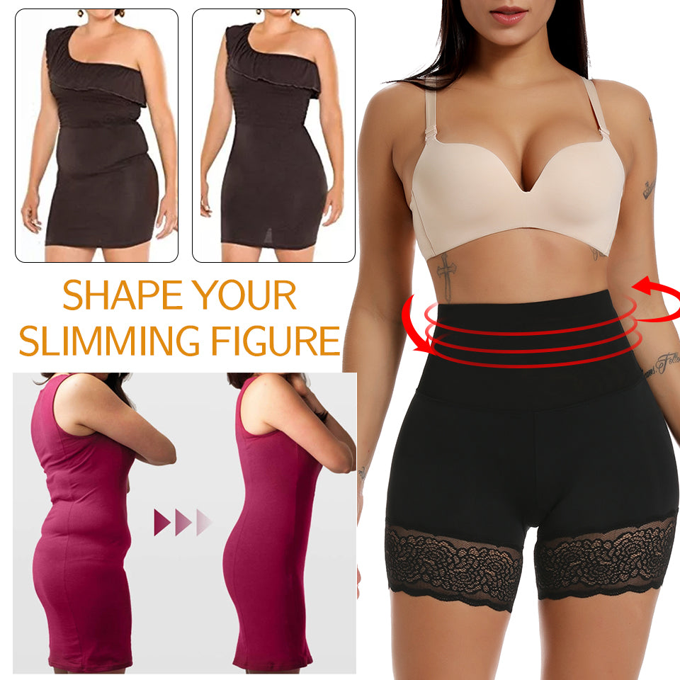 Women's Body Shaper High Waist Safety Shorts Lace Knickers Tummy Control Panties Underwear Shaping Boyshorts Shapewear The Clothing Company Sydney