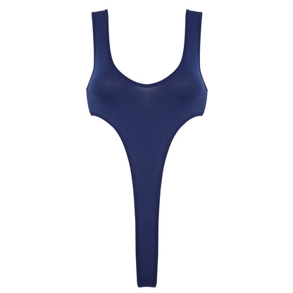 Bodysuit Women Lingerie Exotic One Piece See Through Lingerie Deep V Neck Sleeveless High Cut Thong Leotard Jumpsuit The Clothing Company Sydney