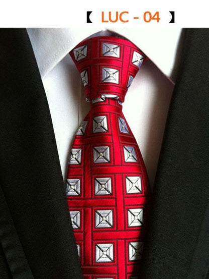 8cm Men's Tie Silk Plaids Floral Luxury Necktie Striped Ties For Men Business Formal Wedding Accessories Tie The Clothing Company Sydney