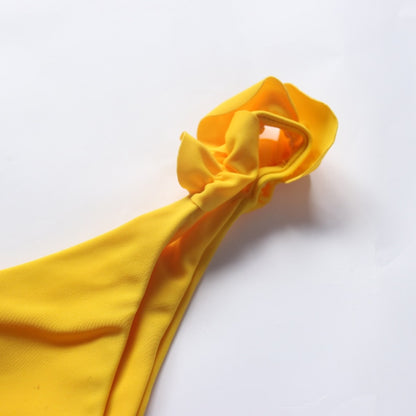 2 Piece Bandeau Bikini Swimwear Women Swimsuit Ruffle Bikini Set Push Up Bathing Suit Female Brazilian Leopard Swimsuit The Clothing Company Sydney