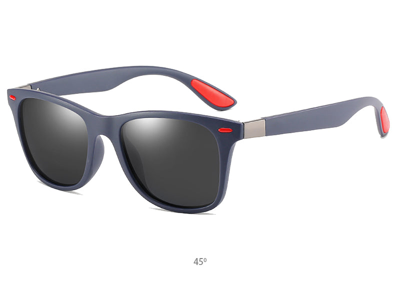Polarized Sunglasses Men Women Classic Square Plastic Driving Sun Glasses Fashion Black Shades UV400 The Clothing Company Sydney