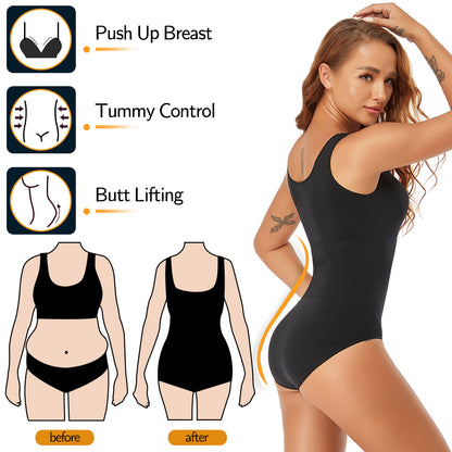 Women Shapewear Bodysuit Waist Trainer Vest Full Body Shaper Bodysuits  Underwear Sexy V Neck Tank Tops The Clothing Company Sydney