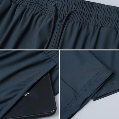 Summer Thin Men's Jogging Sweatpants Elastic Skinny Fit Casual Outdoor Training Fitness Sport Pants Running Trousers The Clothing Company Sydney