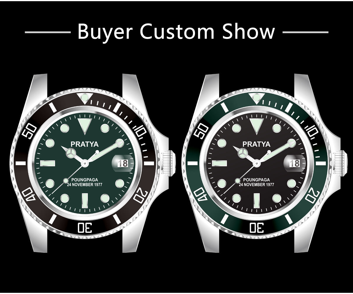 San Martin 40.5mm Water Ghost V3 Sub Diver Luxury Men's NH35 Automatic Mechanical Business Wristwatches Sapphire 20Bar Watch The Clothing Company Sydney