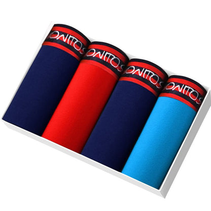 4 Pack Boxer Shorts Men's Panties Underpants Boxershorts Underwear Cotton Mix Trunks Set The Clothing Company Sydney