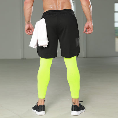 Men's Gym Pants Outdoor Tights Double-Layer Quick Drying Bodybuilding Casual Fitness Running Workout Basketball Sweatpants The Clothing Company Sydney
