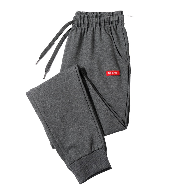 2 Piece Cotton New Sweatpants Men's streetwear Pants Fashion Pencil linen Pants Men Full Length Drawstring Trousers For Men Casual Pants The Clothing Company Sydney