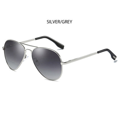 Classic Pilot Polarized Sunglasses Men Fashion Metal Sun Glasses Women Black Driving Eyeglasses Goggle UV400 The Clothing Company Sydney