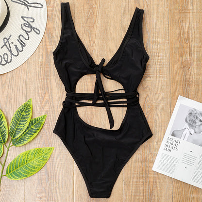 Wrap Around Swimwear One Piece Swimsuit Monokini High cut Bather Bathing Suit Clothing Company Sydney