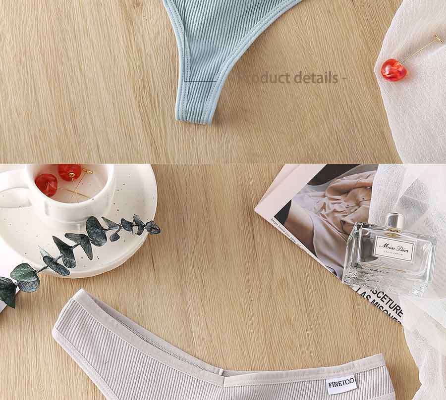 Fruit Embroidery Panties Cotton G-String Underwear Thong Lingerie Underpants T-Back Pantys Intimates Panties The Clothing Company Sydney
