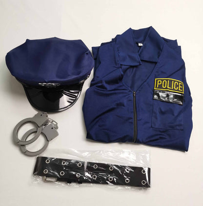 Women's Police Uniform Cop Halloween Policewomen Police Officer  Costume Uniform Cosplay Fancy Dress The Clothing Company Sydney