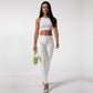 Faux Leather Leggings White Fleece Lined Jeggings Ladies Winter Women's Warm Push Up  Casual Pants The Clothing Company Sydney
