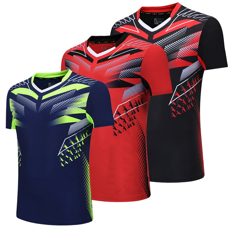 Badminton Volleyball Sportswear Golf Tennis shirt Men sports Table Tennis Shirts tennis clothes Quick dry Running Exercise training shirt The Clothing Company Sydney