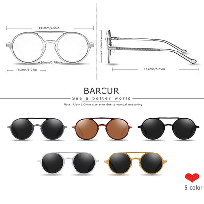 Designer Goggle Round Sunglasses Luxury Brand Men Glasses Retro Vintage Women Sun Glasses UV400 Eyewear The Clothing Company Sydney