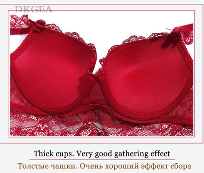 Super Gather Bras Underwear Set Cotton Blue Bra Set Push Up Thick Brassiere Lace Embroidery Lingerie Set A B C Cup The Clothing Company Sydney