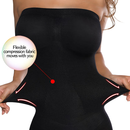 Women Shapewear Strapless Full Slips for Under Dress Tummy Control Slips Skirts Full Body Shaper Seamless Underwear Shaper The Clothing Company Sydney