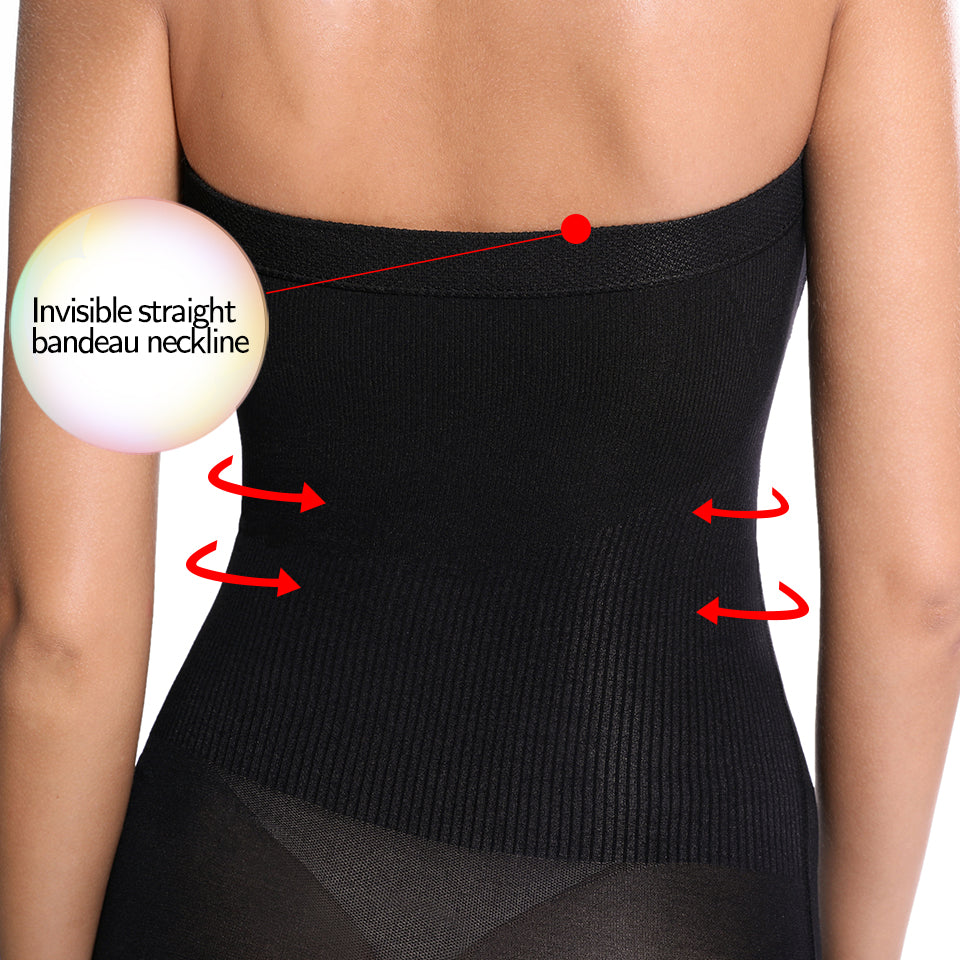 Women Shapewear Strapless Full Slips for Under Dress Tummy Control Slips Skirts Full Body Shaper Seamless Underwear Shaper The Clothing Company Sydney