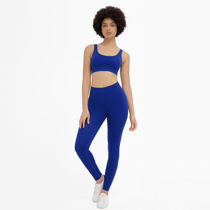 2 Pieces Seamless Fitness Yoga Suit Gym Push Up Clothes Workout Sport Set Padded Sports Bra High Waist Legging Sportswear The Clothing Company Sydney