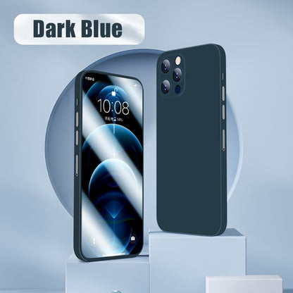 2 Piece Front Tempered Glass + Matte Back Cover For iPhone 12 13 Mini 11 Pro XS Max X XR 360 Full Protection Ultra Thin Shockproof Case The Clothing Company Sydney