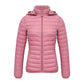 Winter Women Thin Padded Puffer Jacket Coat Short Parka Outdoor Warm Clothing Portable Ultralight  Outerwear The Clothing Company Sydney