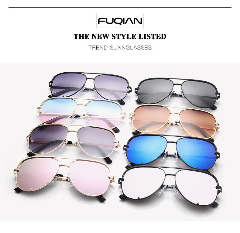 Classic Metal Aviation Sunglasses Women Fashion Alloy Pilot Sun Glasses Men Gradient Lens Driving Shades Ladies UV400 The Clothing Company Sydney