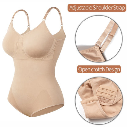 Bodysuit Shapewear Seamless Body Shaper Tummy Control Corset Top Women's Sheath Waist Trainer Abdomen Shaper The Clothing Company Sydney