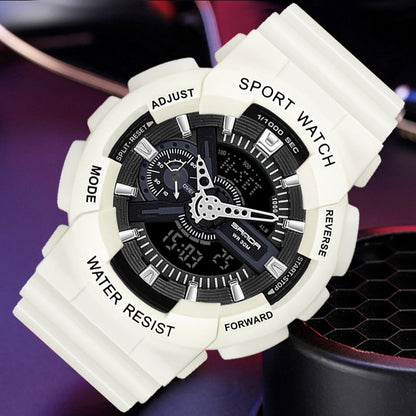 Sanda Military Army Sport Style Wristwatch Dual Display Men's Watch Clothing Company Sydney