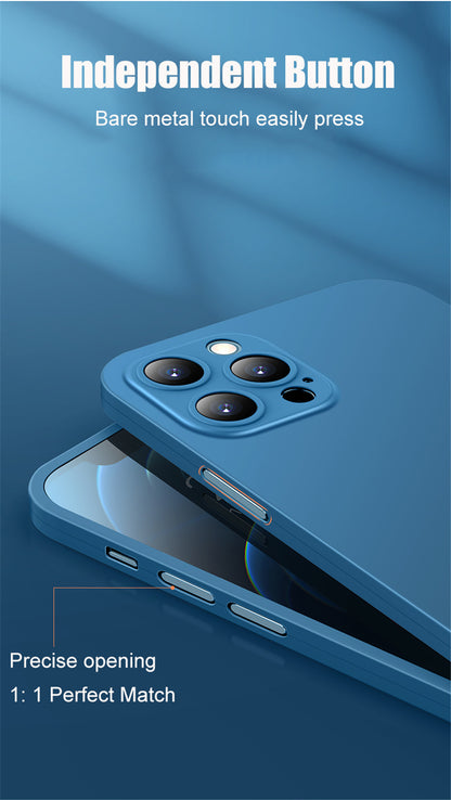 2 Piece Front Tempered Glass + Matte Back Cover For iPhone 12 13 Mini 11 Pro XS Max X XR 360 Full Protection Ultra Thin Shockproof Case The Clothing Company Sydney